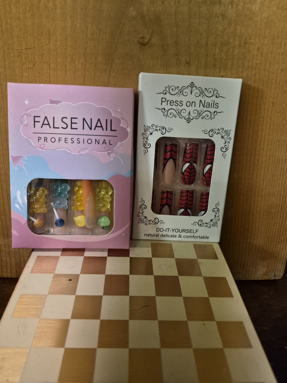 DIY Press-On Nail Bundle: Kawaii Gummy Bear & Spider Web